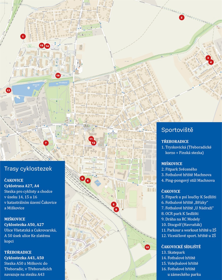 Sportoviště MČ Praha Čakovice